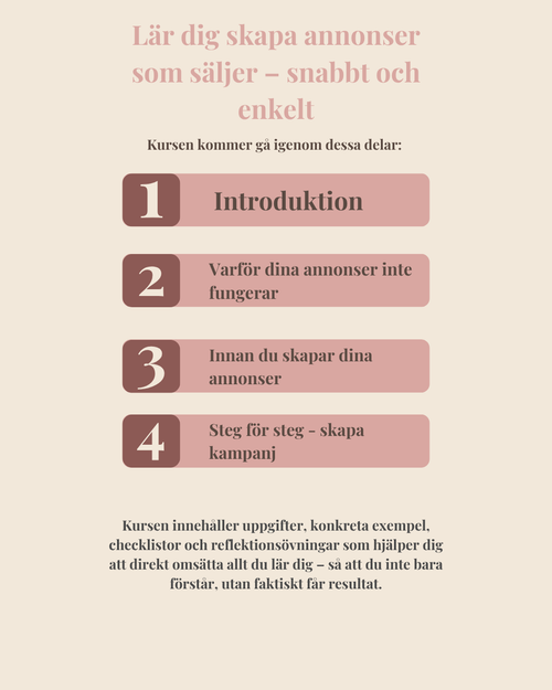 Meta Ads – en snabbkurs